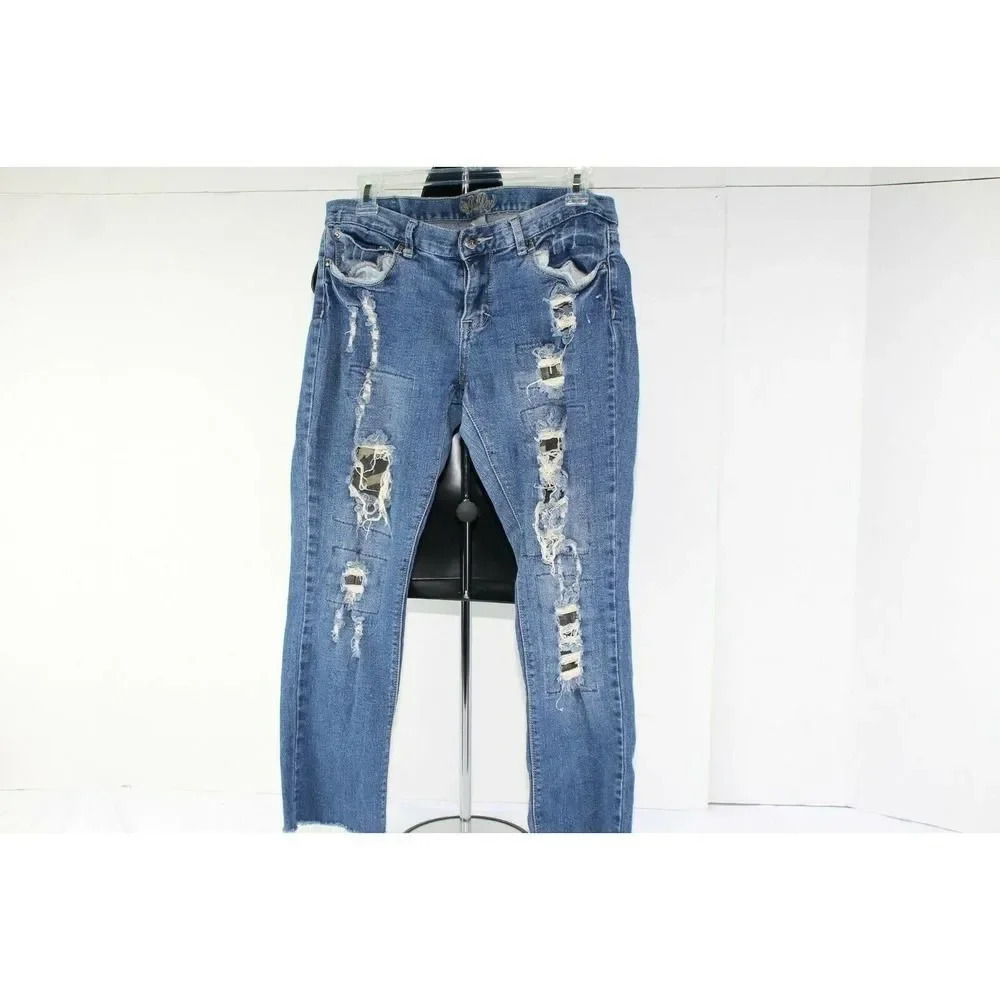 ladies RED RIVET jeans size 13